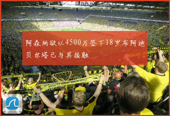 阿森纳欲以4500万签下18岁布阿迪贝尔塔已与其接触
